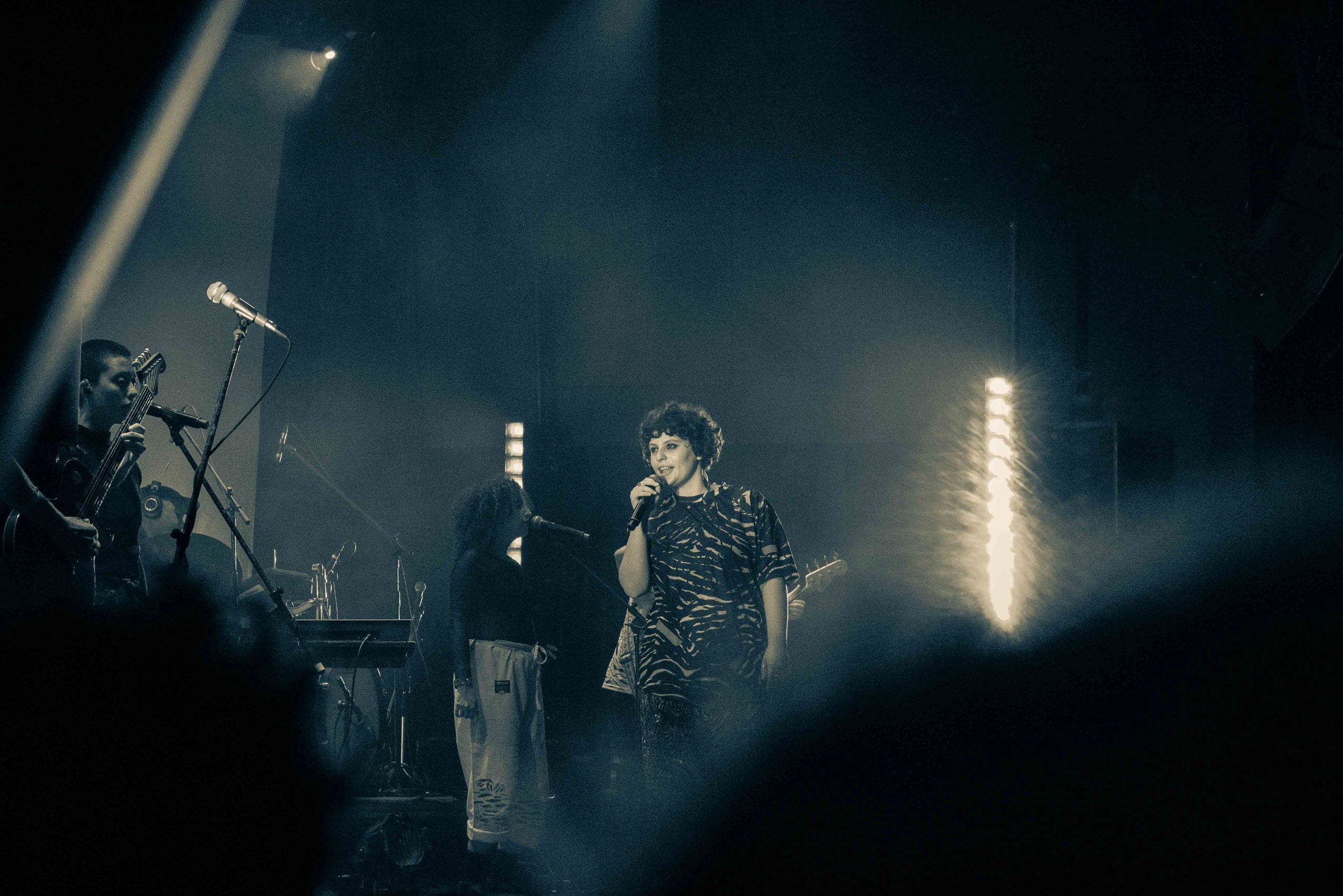 Ana Frango Elétrico no Circo Voador, no Rio de Janeiro. Crédito: Bruno Fernandes