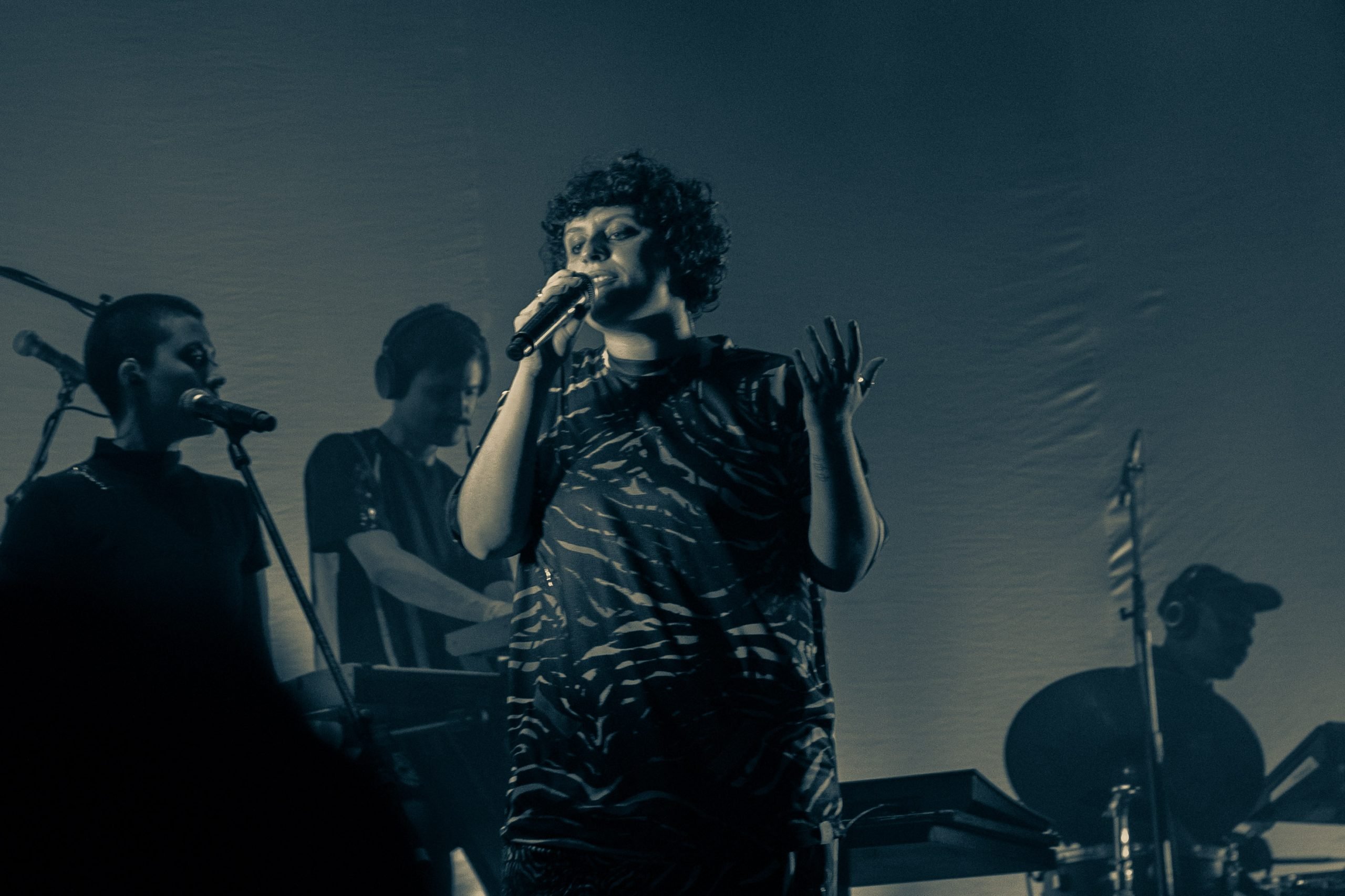 Ana Frango Elétrico no Circo Voador, no Rio de Janeiro. Crédito: Bruno Fernandes