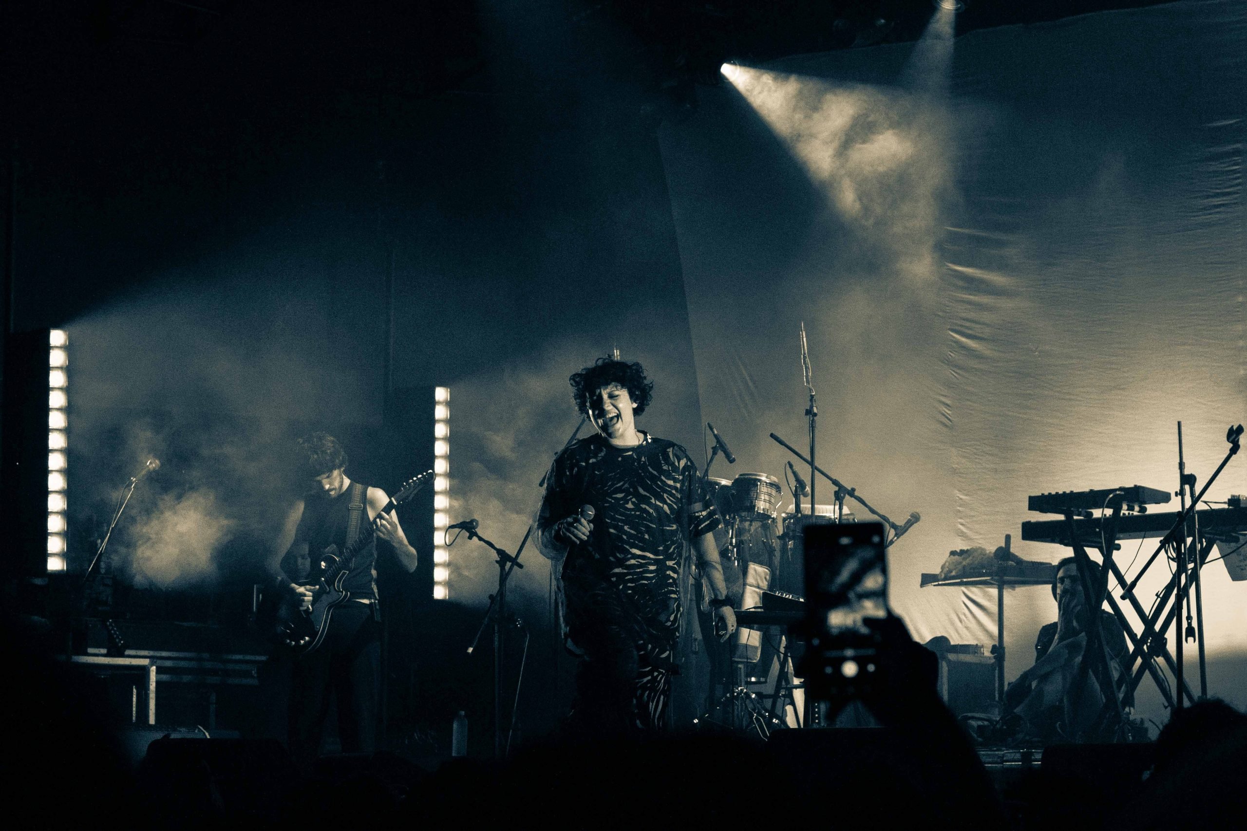 Ana Frango Elétrico no Circo Voador, no Rio de Janeiro. Crédito: Bruno Fernandes