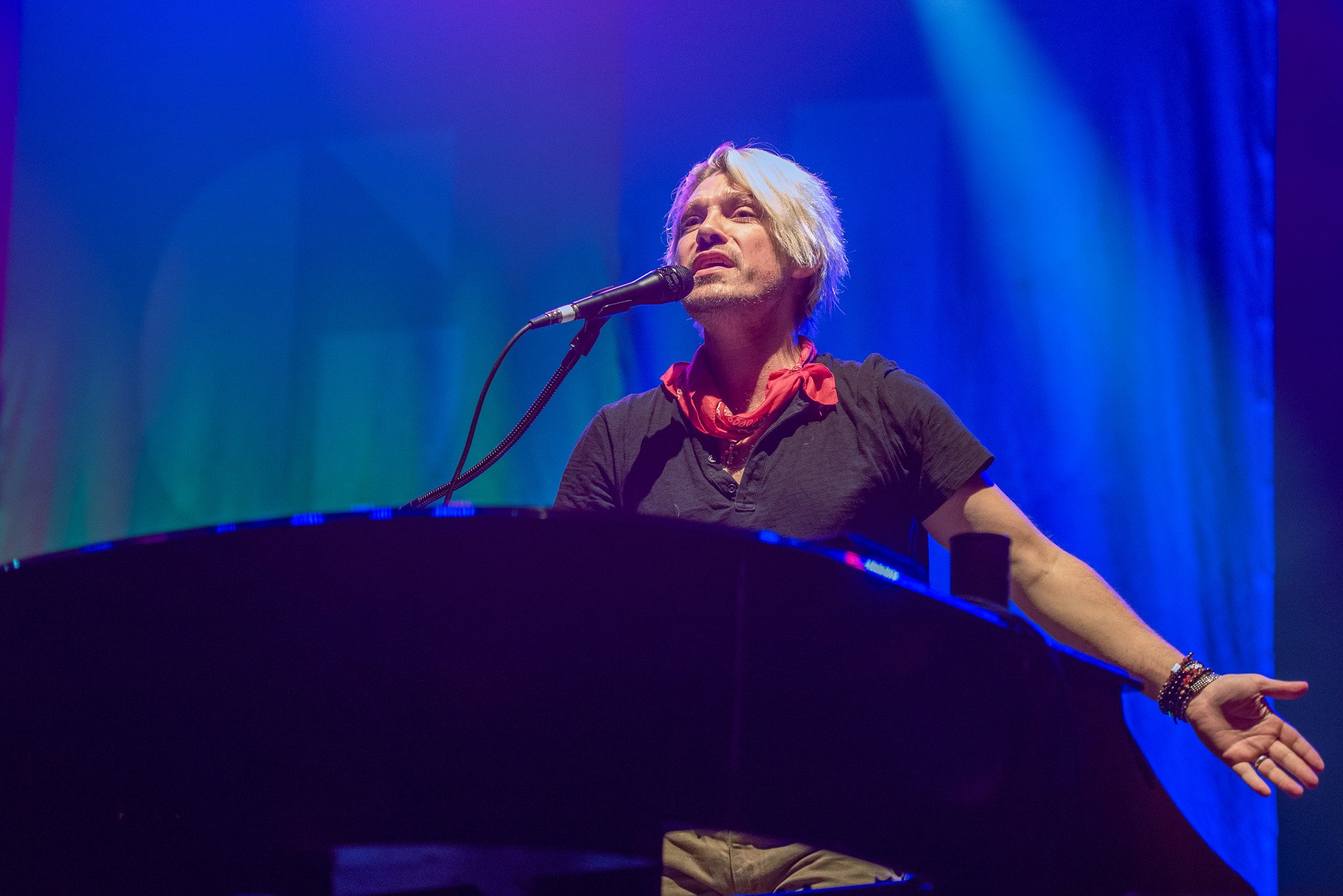 Hanson no Espaço Unimed, em São Paulo. Crédito: Leca Suzuki