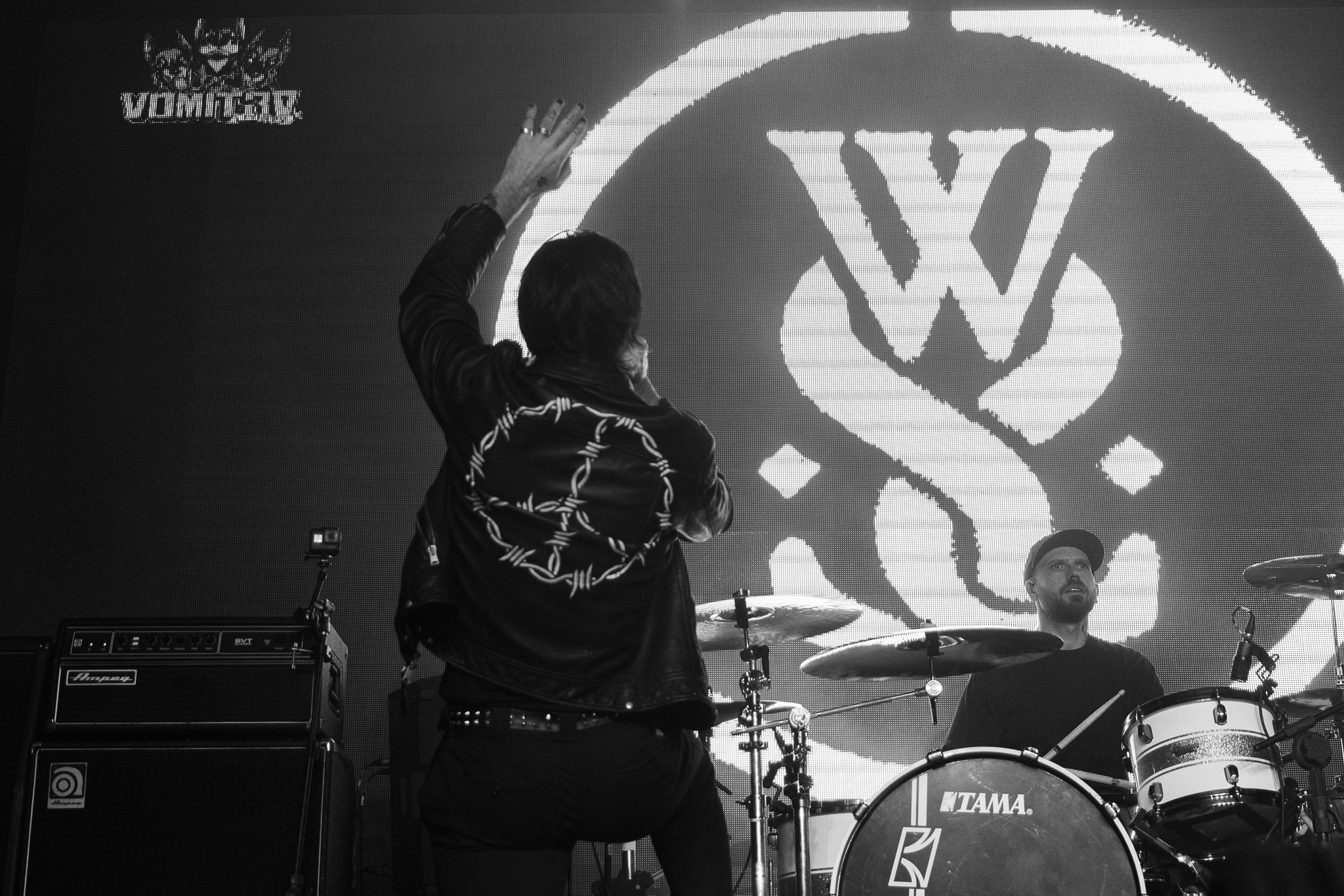 While She Sleeps em São Paulo. Créditos: Mara Alonso
