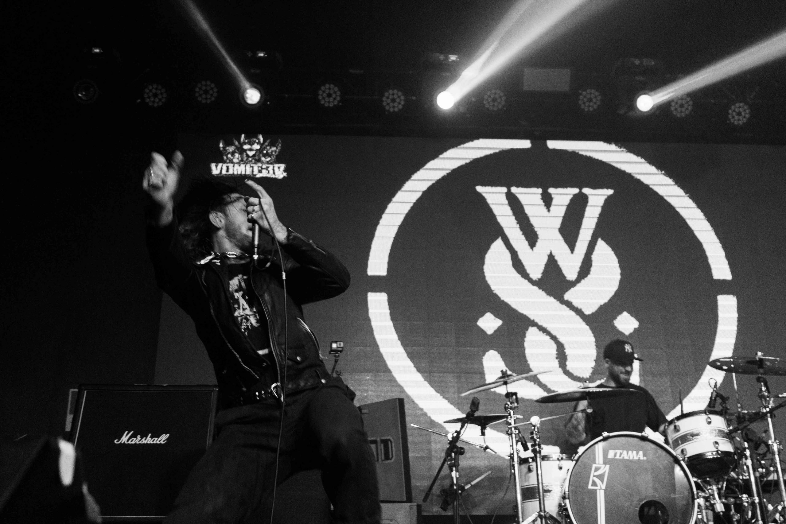 While She Sleeps em São Paulo. Créditos: Mara Alonso