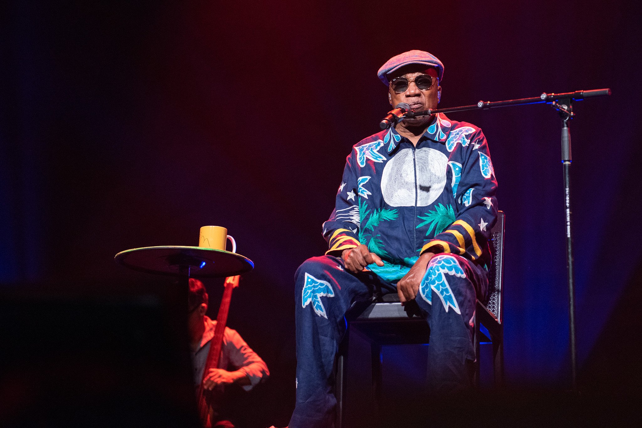 Milton Nascimento com a turnê 'A Última Sessão de Música' no Espaço Unimed. Crédito: Leca Suzuki