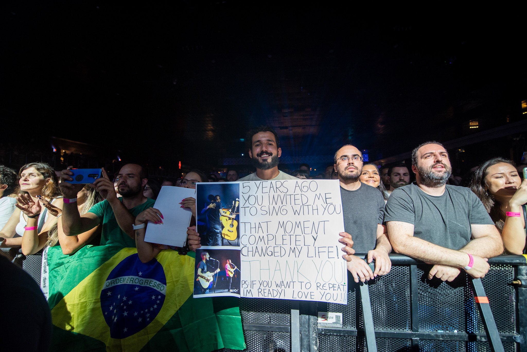 Jack Johnson no Espaço Unimed, em São Paulo. Crédito: Leca Suzuki