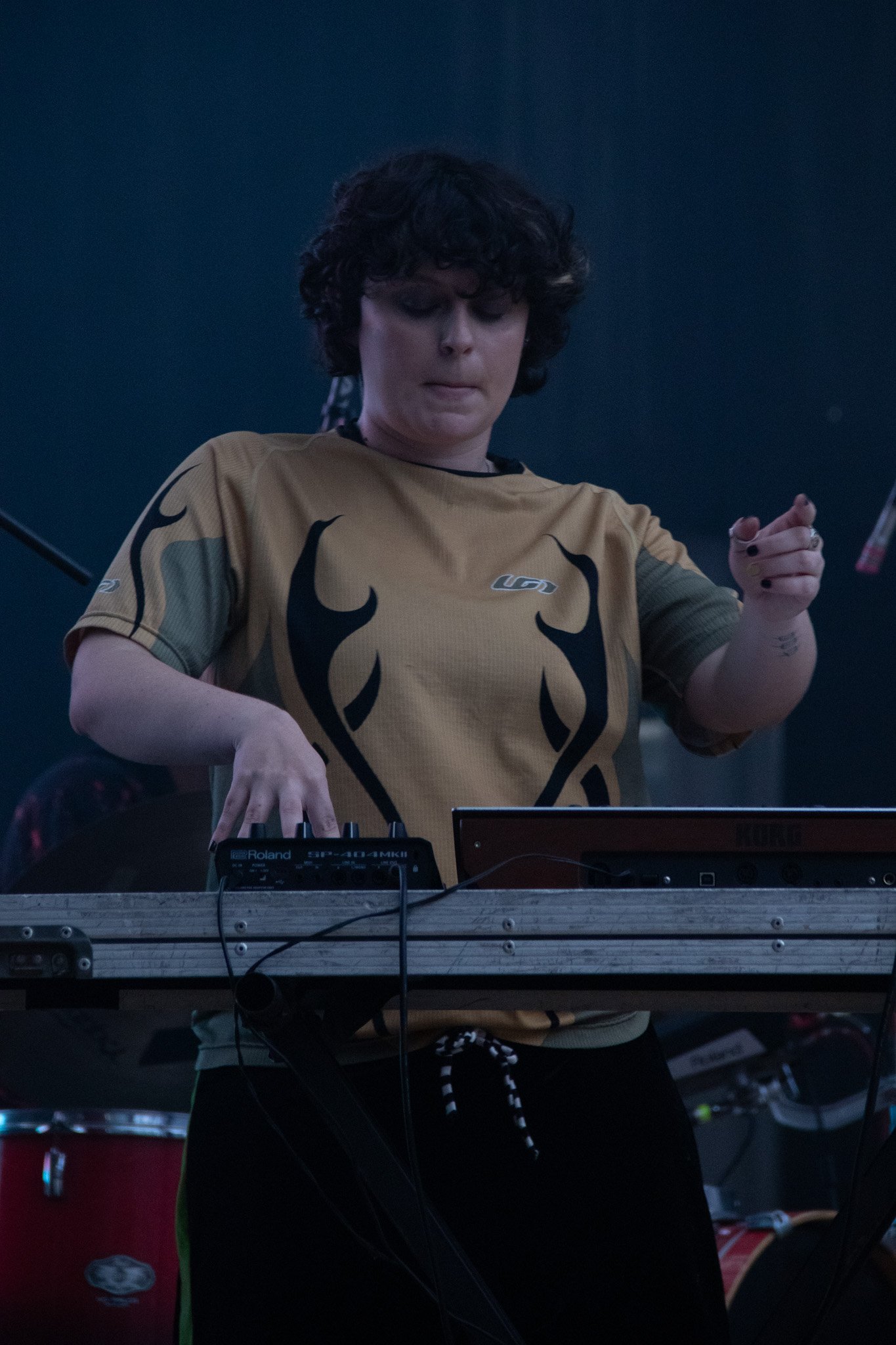 Ana Frango Elétrico no Coolritiba 2024. Créditos: Sophia Dias Souza.